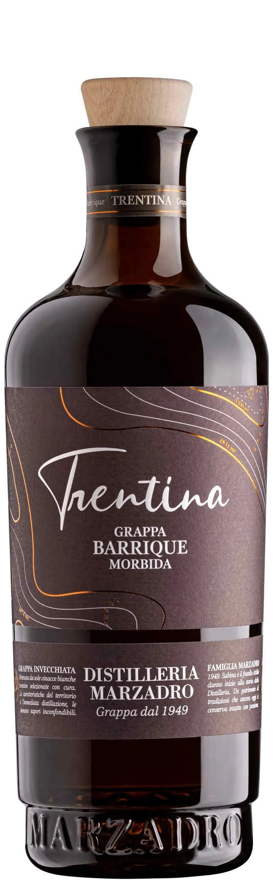 Marzadro La Trentina Barrique Grappa Morbida 0,5L