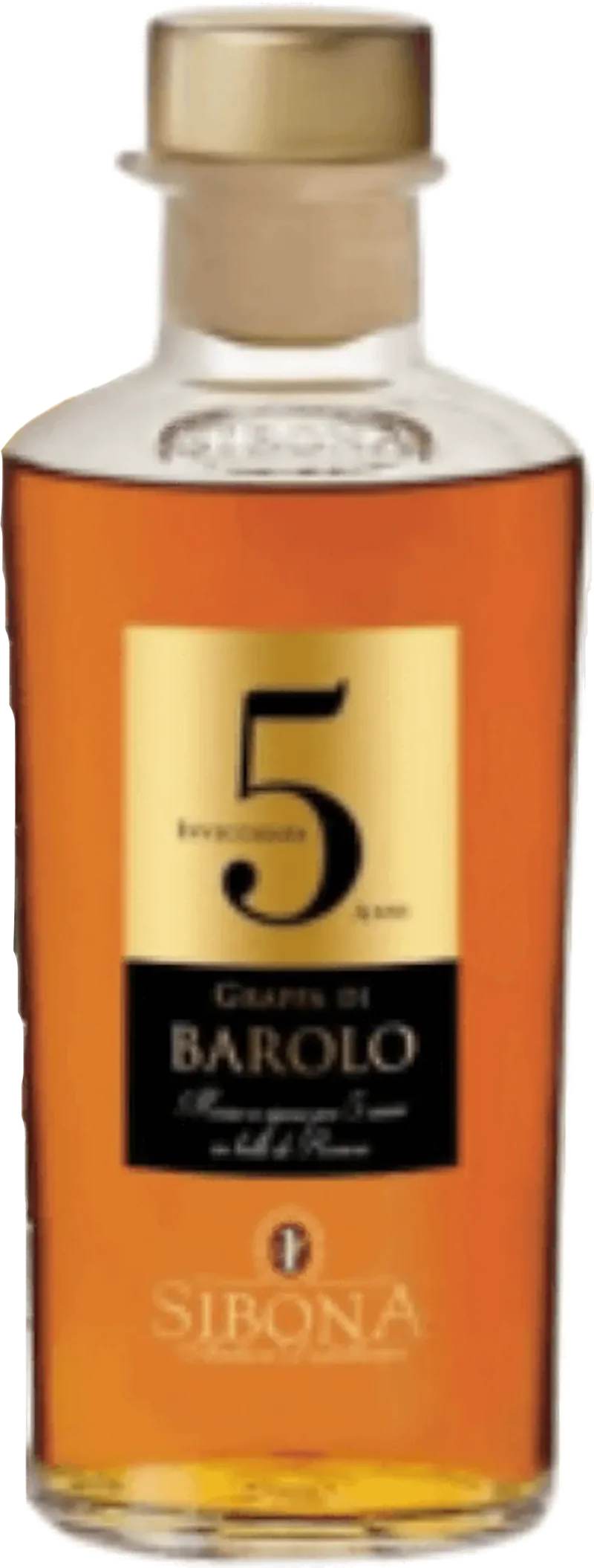 Sibona La Grappa di Barolo Invecchiata 5 Anni 0,5L