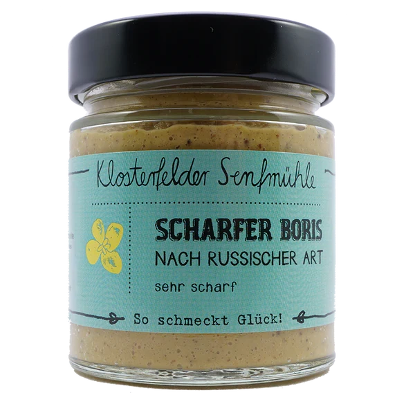 Senf Scharfer Boris