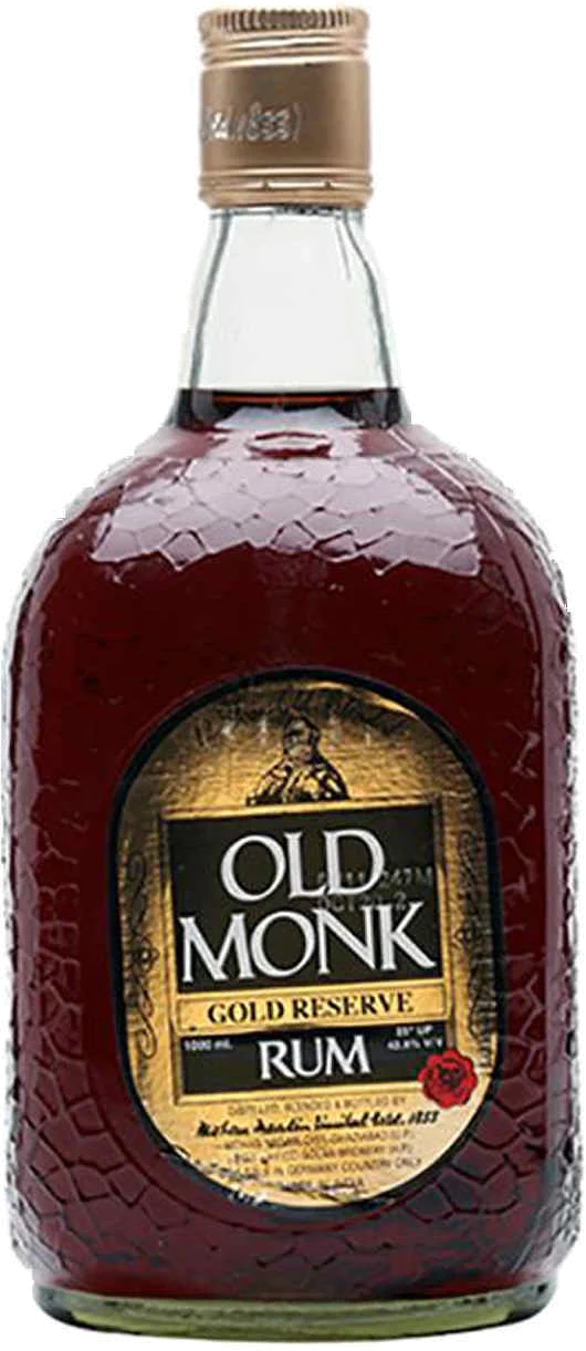 Old Monk Rum 12 Years Old Gold Reserve aus Indien