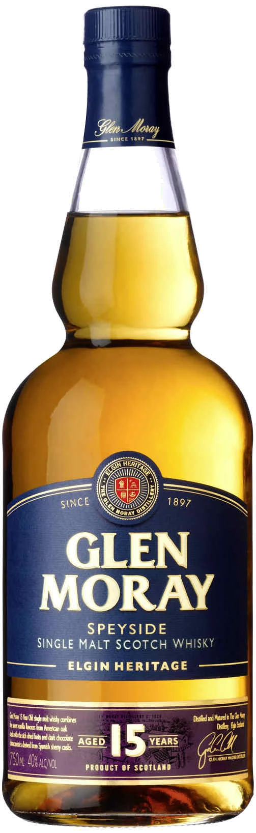 Glen Moray Speyside Single Malt Whisky 15 Years