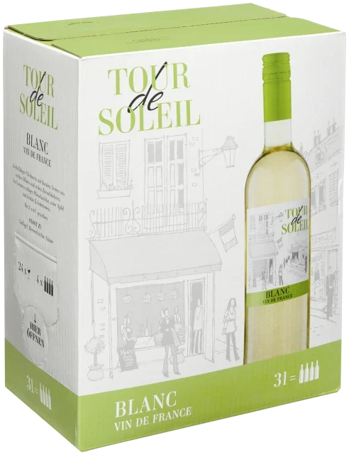 Tour de Soleil Blanc BiB 3,0L