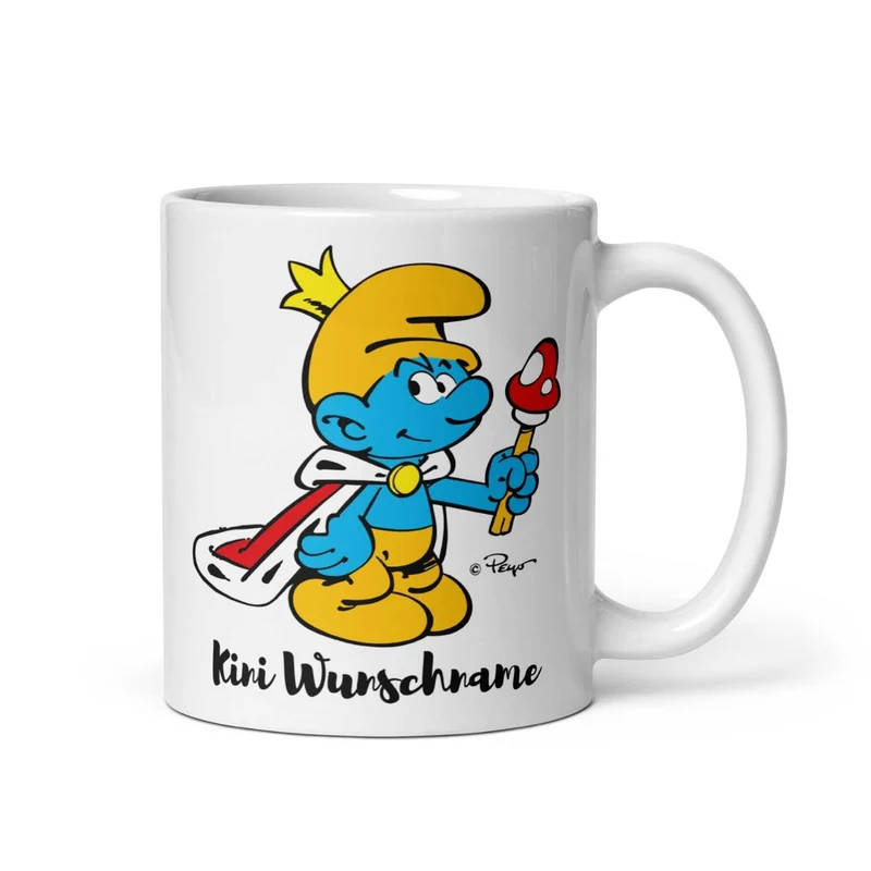 ®Die Schlümpfe Tasse "Kini" personalisiert
