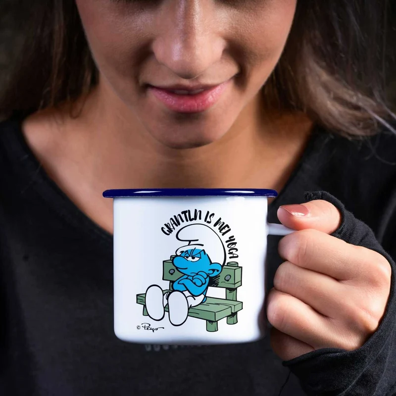®Die Schlümpfe "Grantln is mei Yoga"