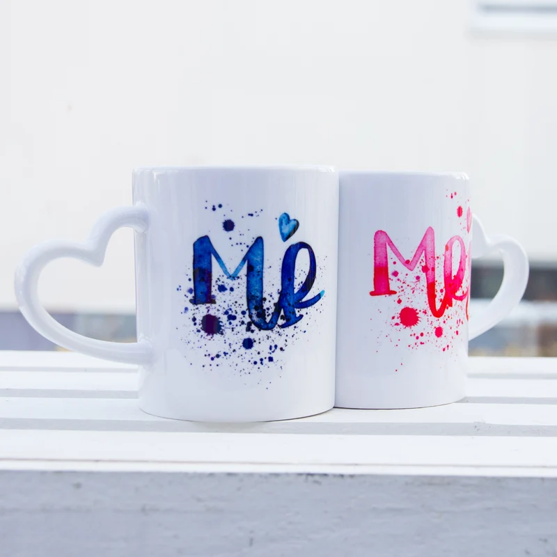Partnertasse "Mr. und Mrs."