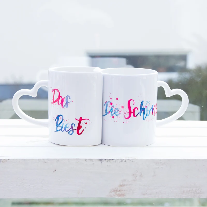 Partnertasse "Die Schöne und das Biest"