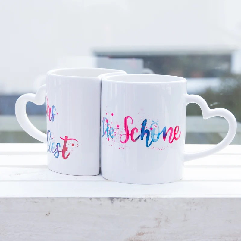 Partnertasse "Die Schöne und das Biest"