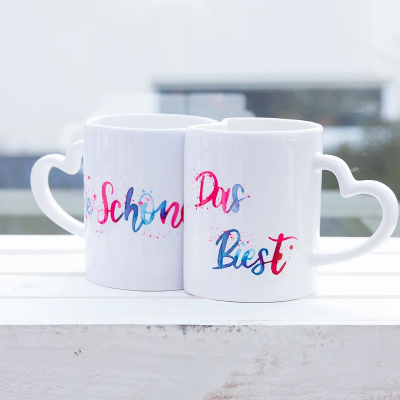Partnertasse "Die Schöne und das Biest"