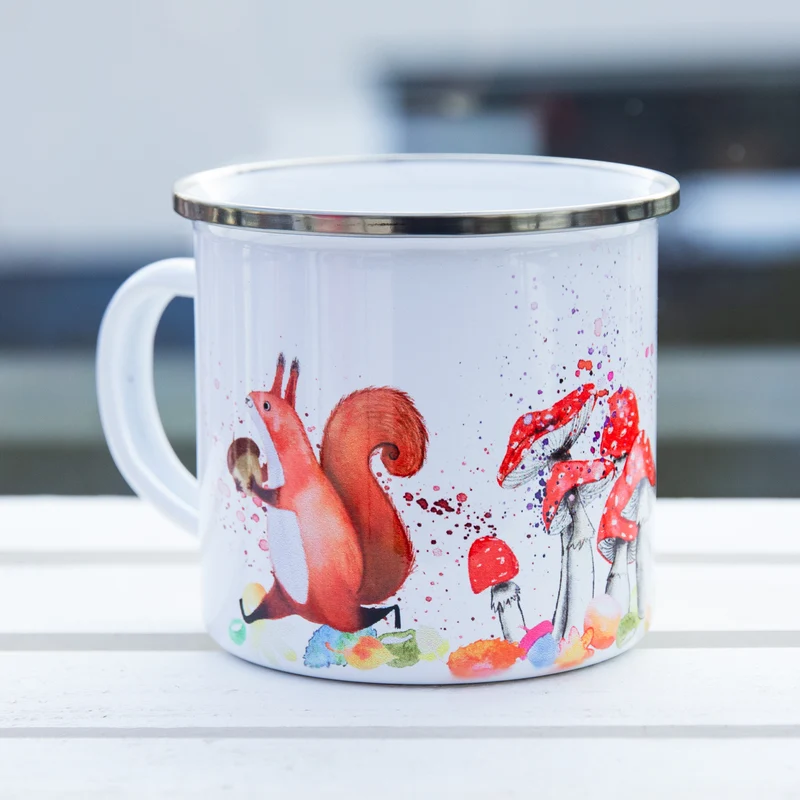 Emaille Tasse Kindertasse