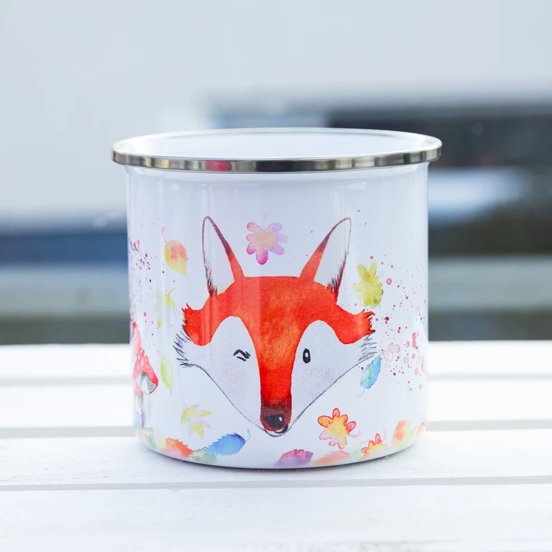 Emaille Tasse Kindertasse