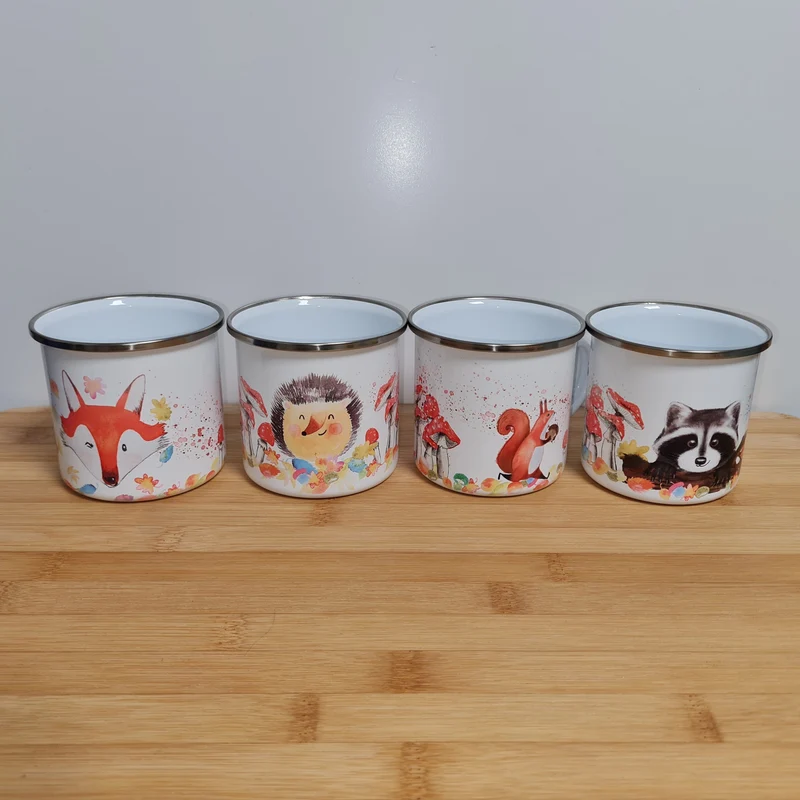 Emaille Tasse Kindertasse