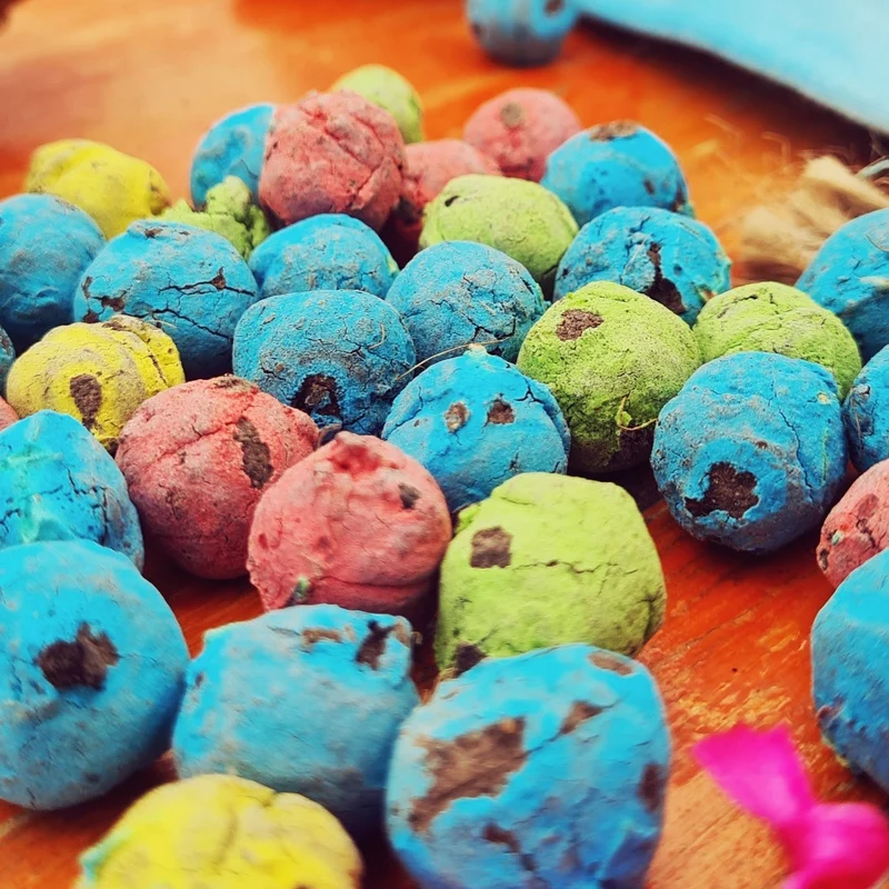 Blumenmurmeln Seedbombs
