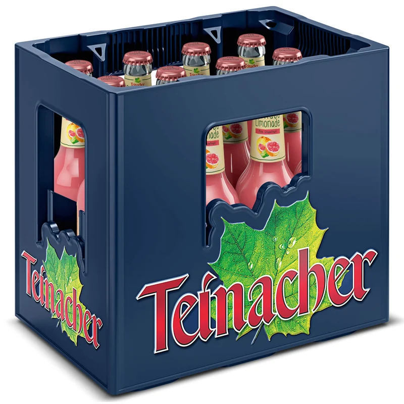 Teinacher Genuss-Limonade Pink Grapefruit 12x 0,33 Liter (MEHRWEG)