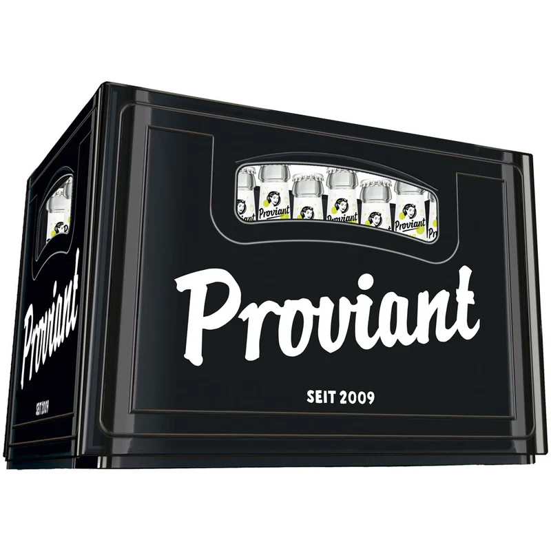 Proviant Limette-Minze Limo BIO 24x 0,33 Liter (MEHRWEG)