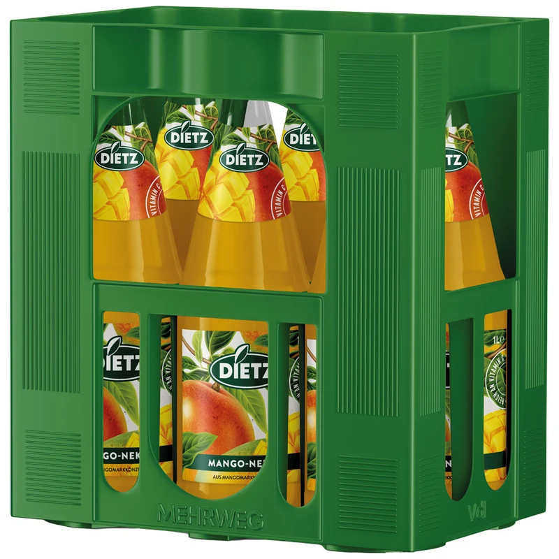 Dietz Mango-Nektar 6x 1 Liter (MEHRWEG)