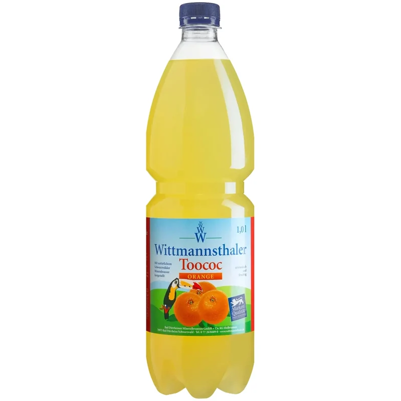 Wittmannsthaler Toococ Orange PET 9x 1 Liter (EINWEG)