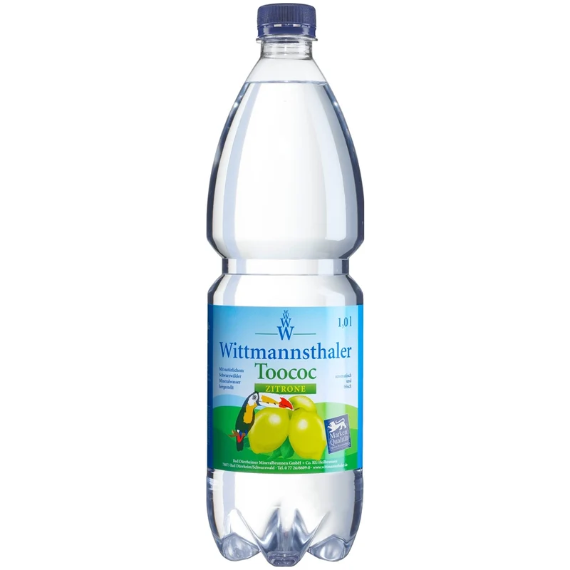 Wittmannsthaler Toococ Zitrone PET 9x 1 Liter (EINWEG)