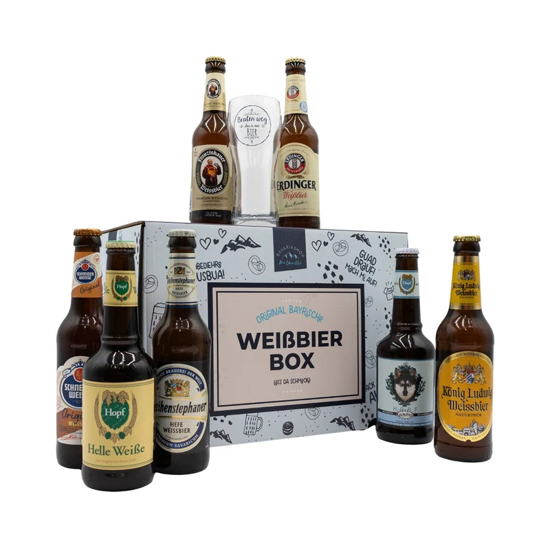 Bier-Geschenk-Box "Weißbier"