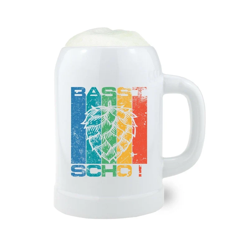 Bierkrug "Basst scho"