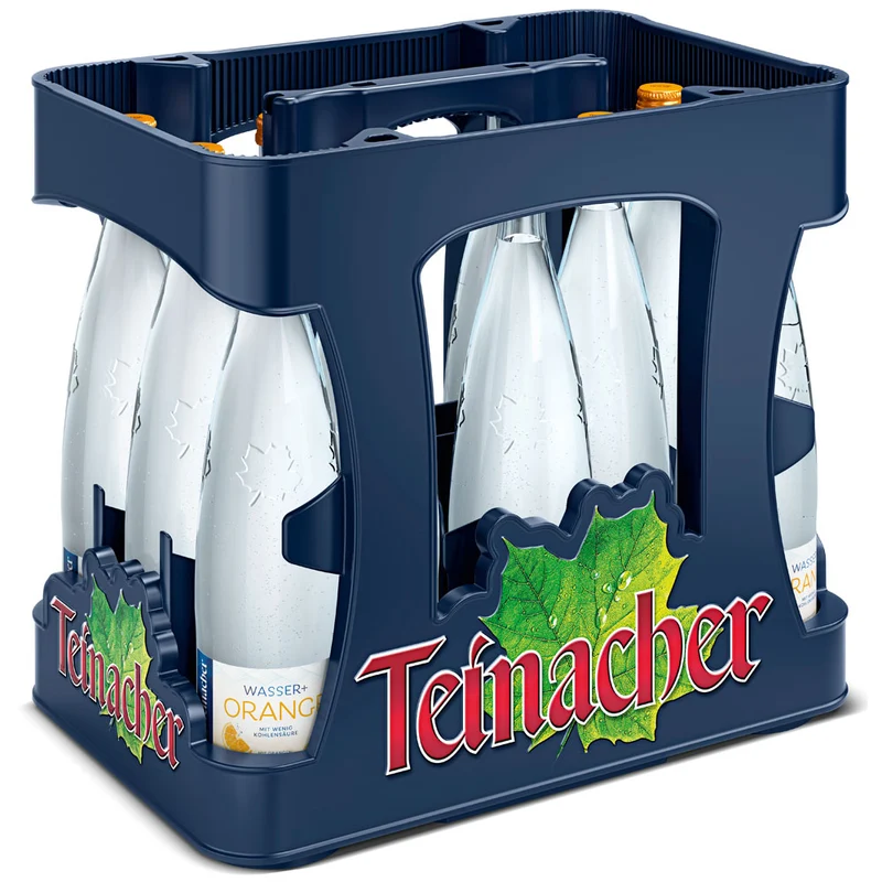 Teinacher Wasser + Orange 12x 0,75 Liter (MEHRWEG)