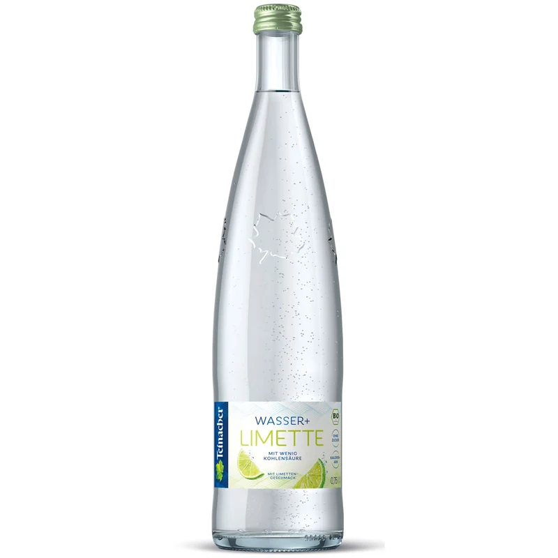 Teinacher Wasser + Limette 12x 0,75 Liter (MEHRWEG)