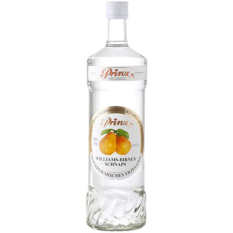 Prinz Williams-Birnen Schnaps 40% 1 Liter