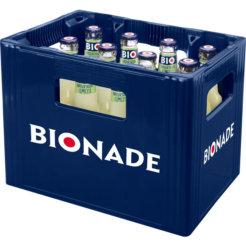 Bionade Naturtrübe Limette BIO 12x 0,33 Liter (MEHRWEG)