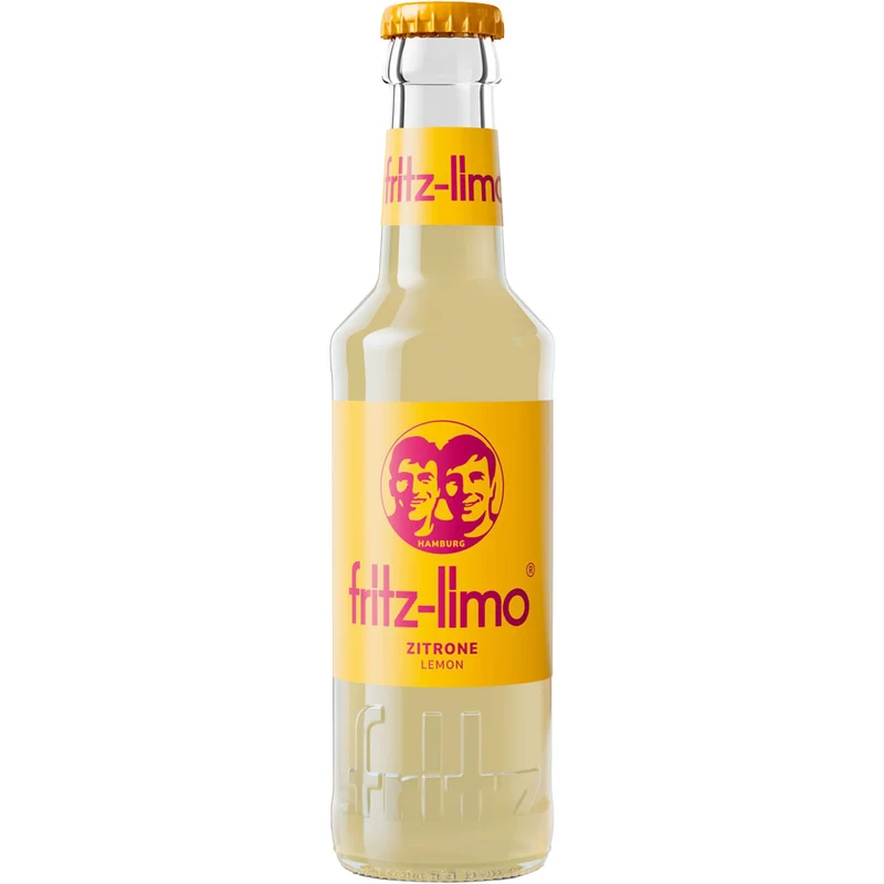 Fritz Limo Zitronen Limonade 24x 0,20 Liter (MEHRWEG)