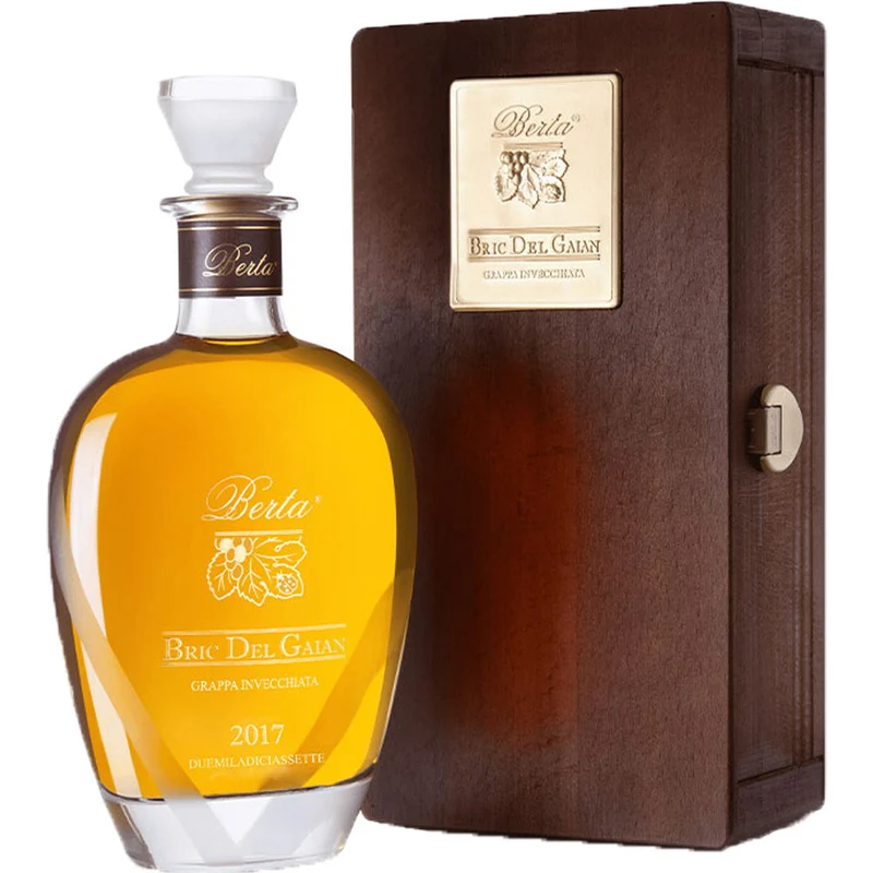 Grappa Berta Bric del Gaian 43% 0,7 Liter