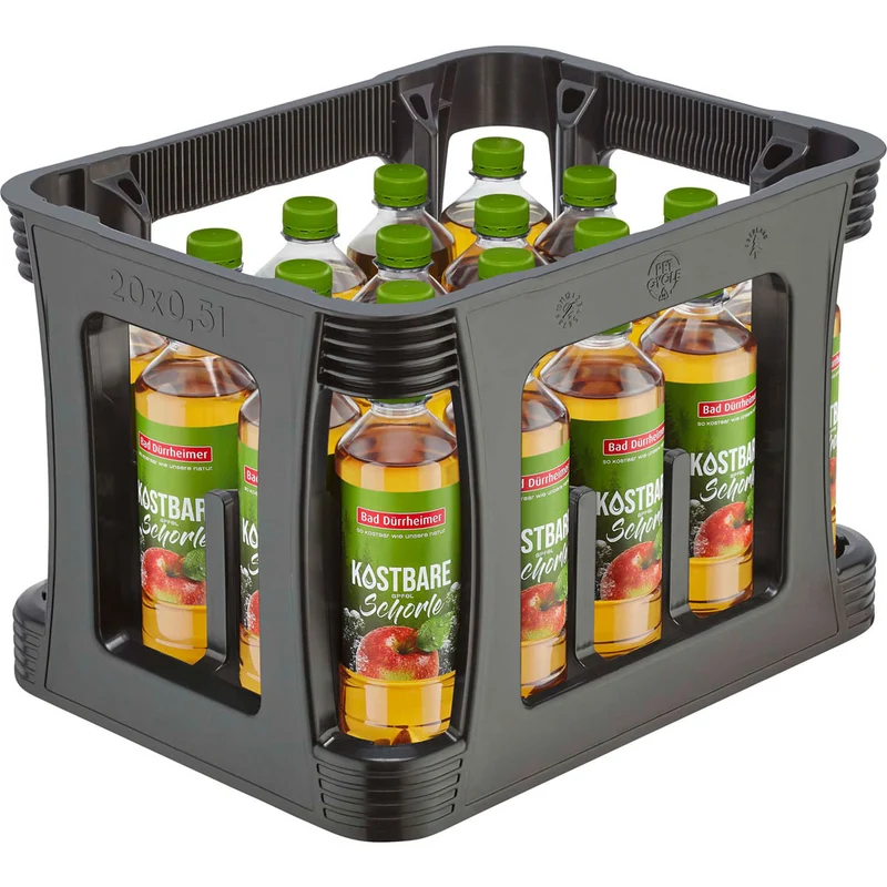 Bad Dürrheimer Kostbare Apfelschorle PET 20x 0,5 Liter (EINWEG)