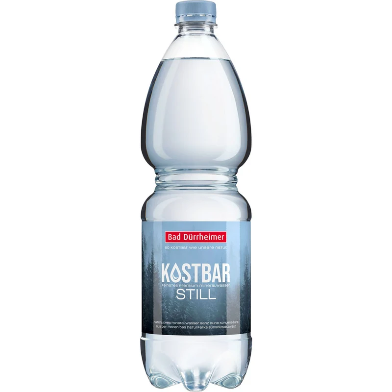 Bad Dürrheimer Kostbar Mineralwasser Still PET 9x 1 Liter (EINWEG)