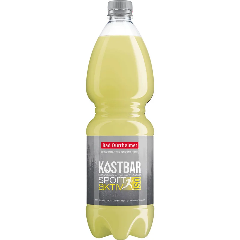 Bad Dürrheimer Kostbar Sport-Aktiv ISO Citrus PET 9x 1 Liter (EINWEG)