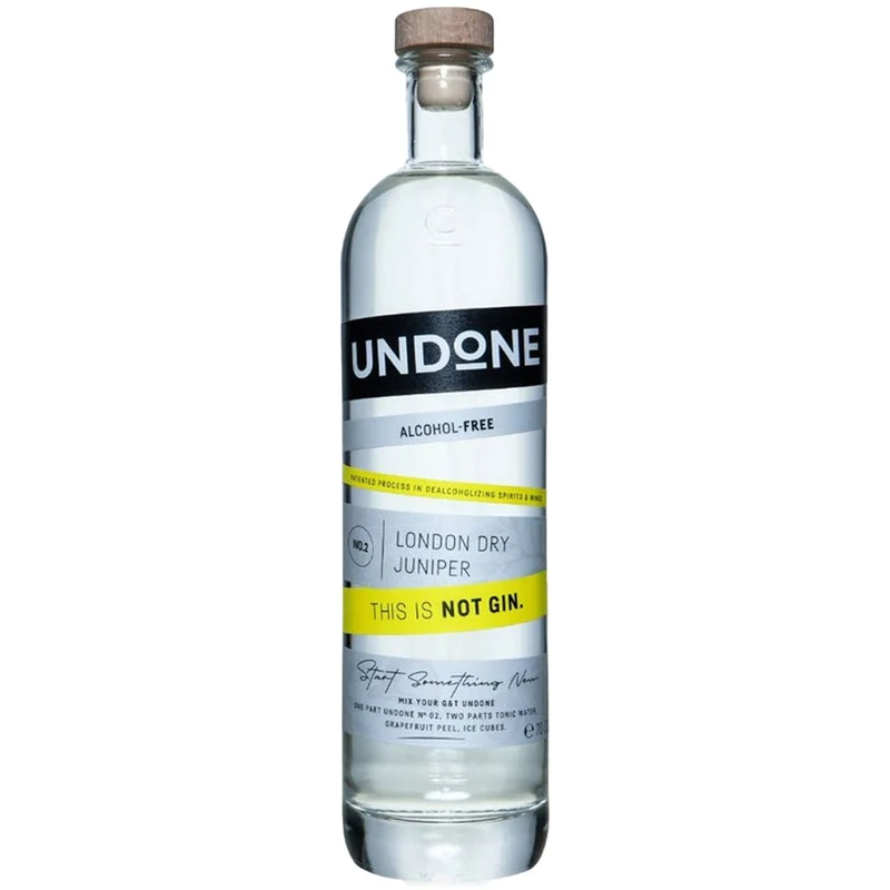 Undone No. 02 London Dry Juniper Not Gin 0,7 Liter