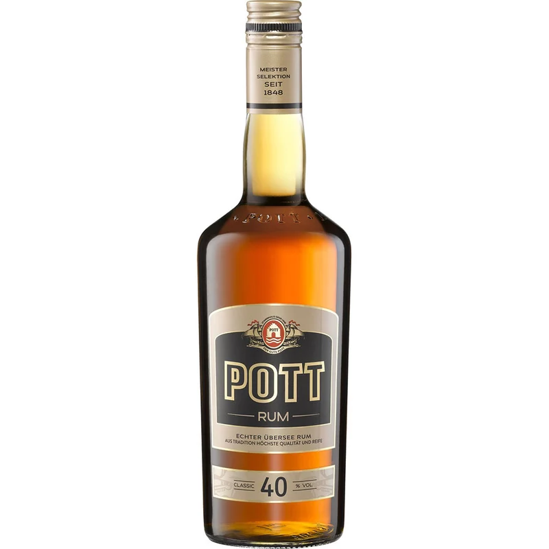 Pott Der Gute Übersee Rum 40% 0,7 Liter