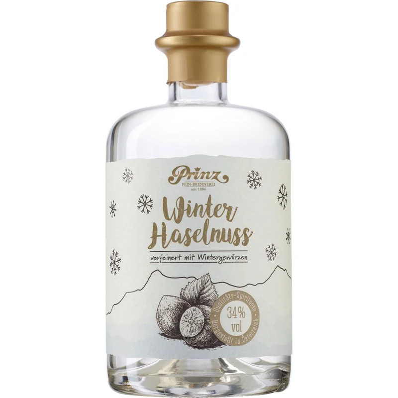Prinz Winter Haselnuss 34,0% 0,5 Liter