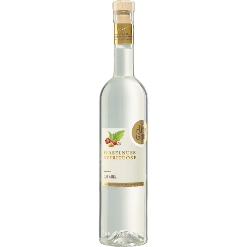 Alde Gott Haselnuss Spirituose 40% 0,5 Liter
