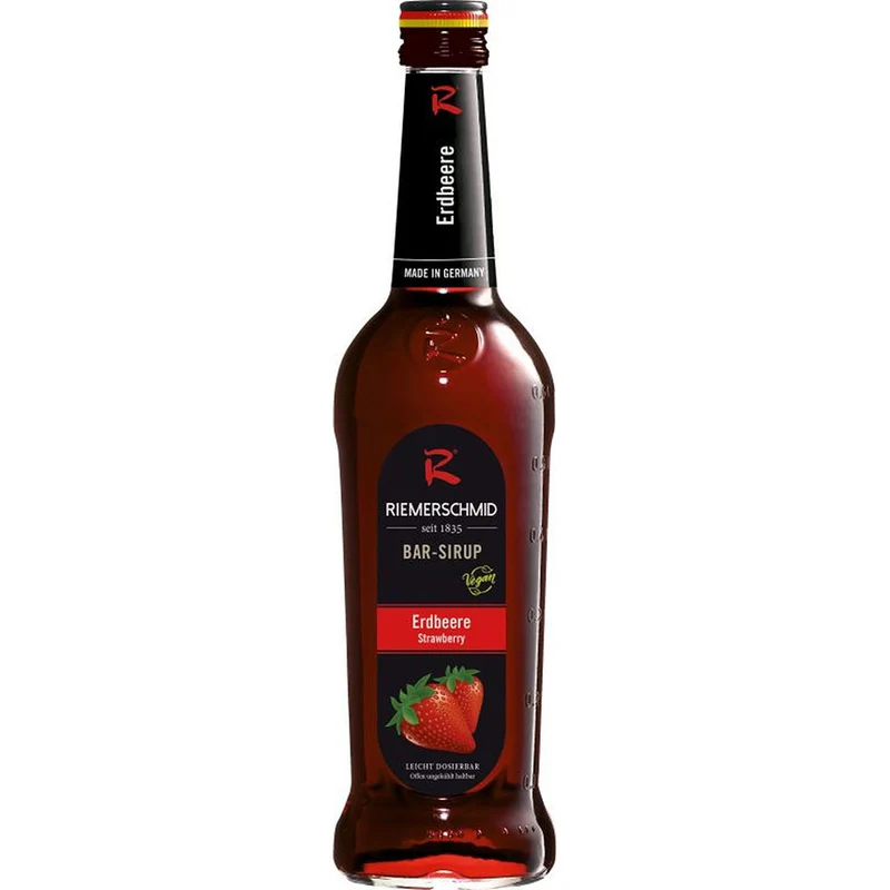 Riemerschmid Bar-Sirup Erdbeere 0,7 Liter