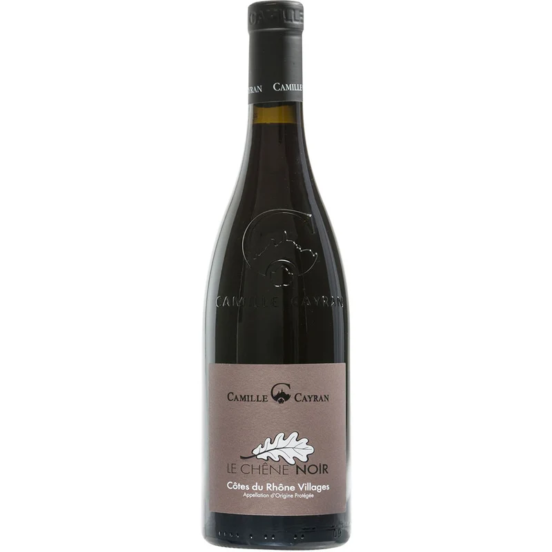 Camille Cayran Le Chêne Noir Côtes du Rhône Villages AOP 2023
