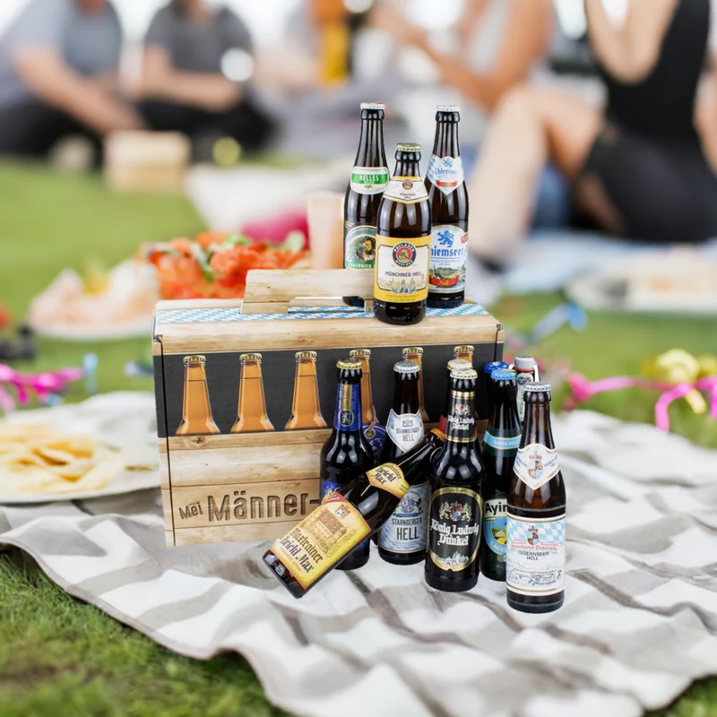 Bier-Geschenk "Männer-Handtasche"