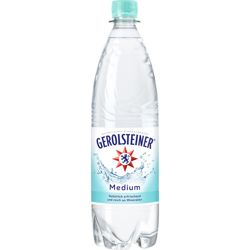 Gerolsteiner Medium Stille Quelle PET 12x 1 Liter (MEHRWEG)