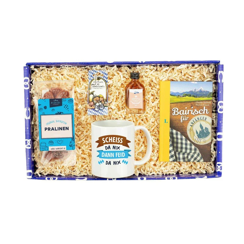 Geschenkbox "Für Zuagroaste"