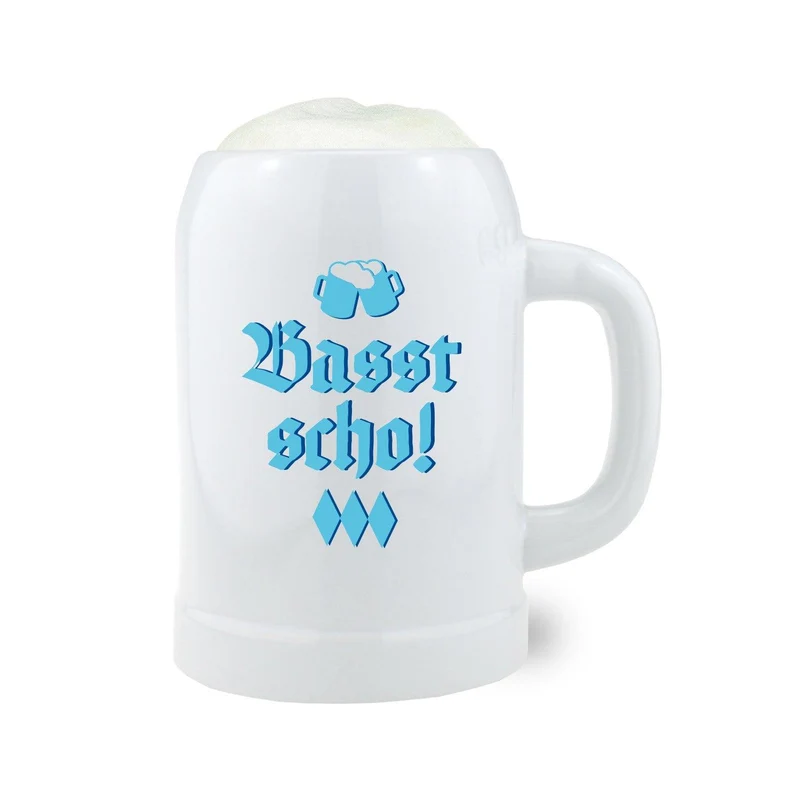 Bayern Bierkrug "Basst scho"
