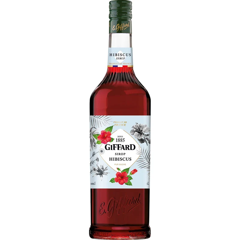 Giffard Hibiskus Sirup Hibiscus 1 Liter