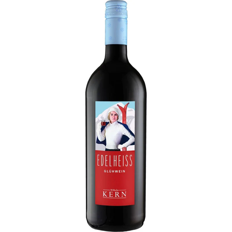 KERN Weine Edelheiss Rot Linie Glühwein lieblich 1 Liter
