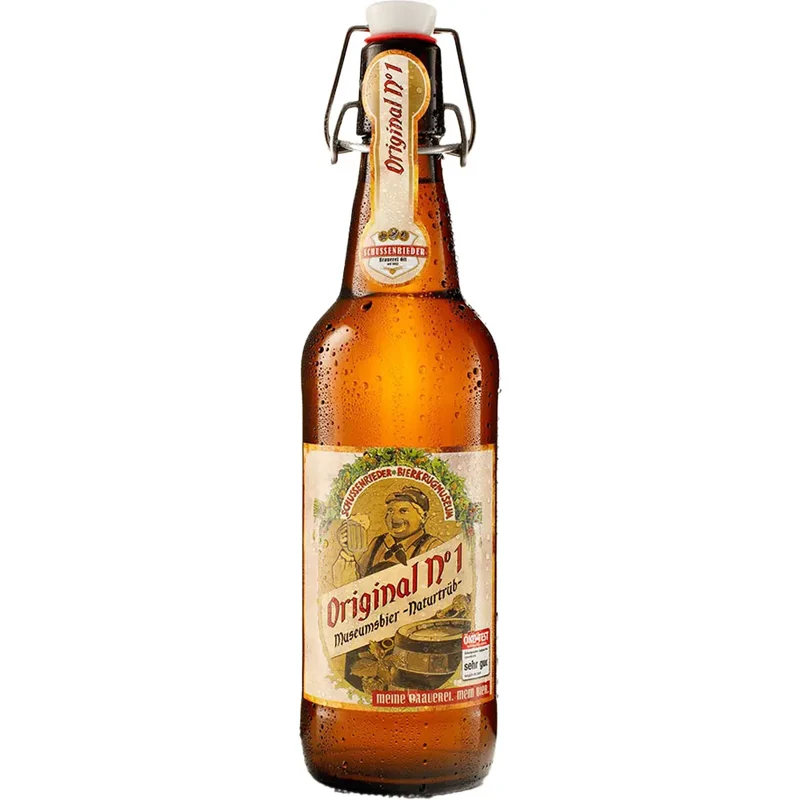 Schussenrieder Original Nr.1 naturtrüb Bügel 20x 0,5 Liter (MEHRWEG)