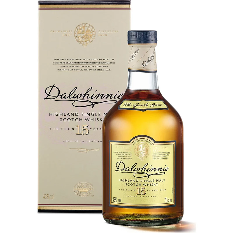 Dalwhinnie 15 Jahre Single Malt Scotch Whisky 40% 0,7 Liter