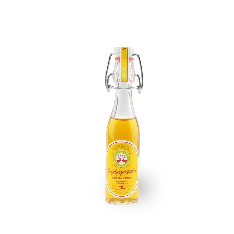 Hirschkuss Mini Vogelbeerlikör "Vogelgezwitscher"