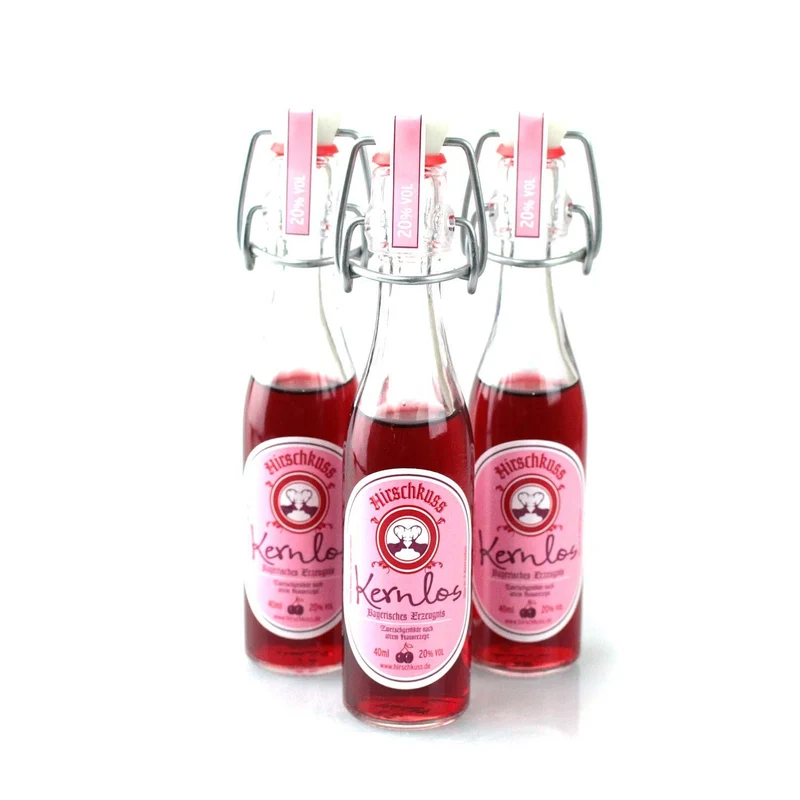 Hirschkuss Mini Zwetschgenlikör "Kernlos" 4cl