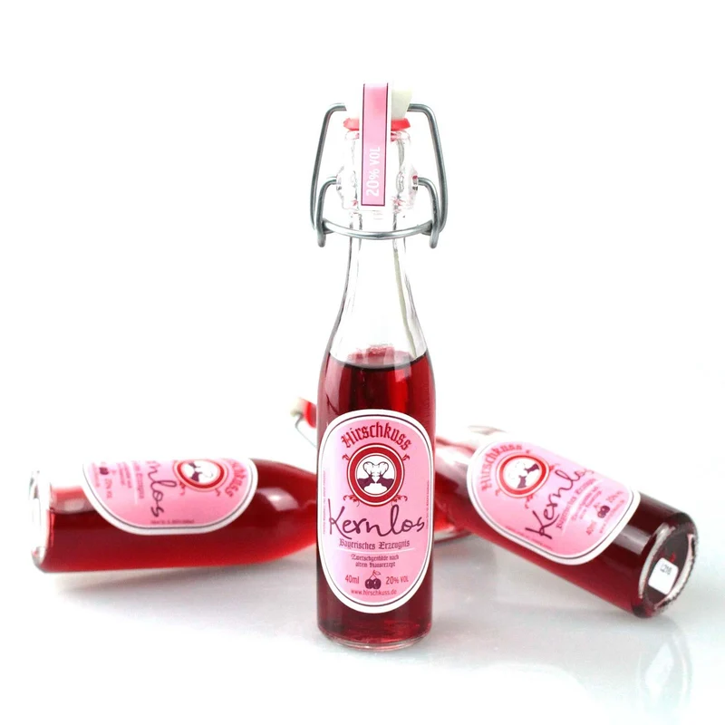Hirschkuss Mini Zwetschgenlikör "Kernlos" 4cl