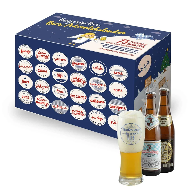 Bayerischer Bier Adventskalender für Männer